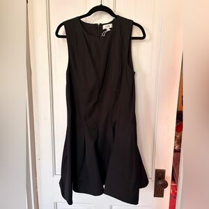 COS Black Sleeveless Heavy Swing Dress